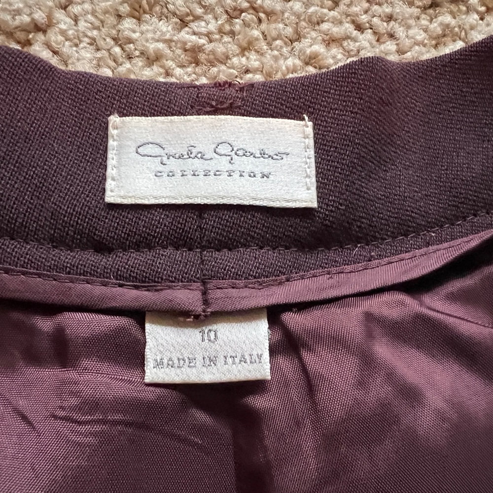Stunning vintage Greta Garbo trousers! Shell - 100% virgin wool. Made in Italy